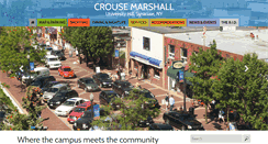 Desktop Screenshot of crousemarshall.com